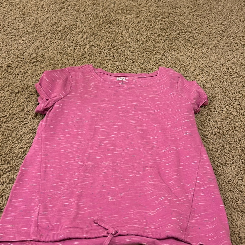 Lands End pink tee